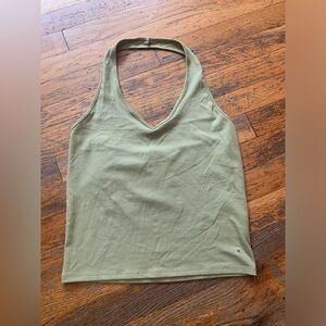 American Eagle Light Green Open-back Top (M)